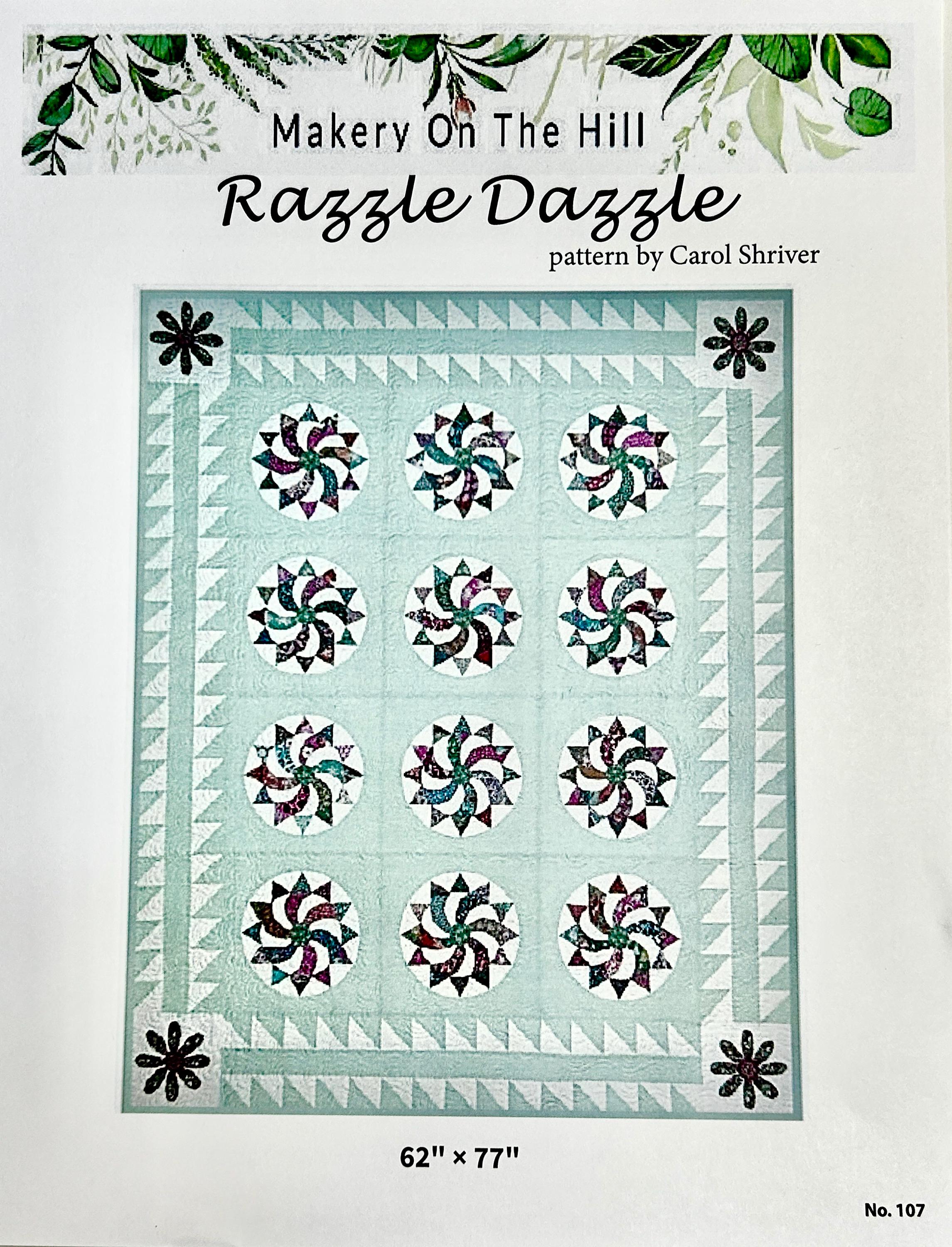 Razzle Dazzle Paper Quilt Pattern Includes Shipping - Etsy