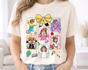 Junie B Jones Back To School Comfort Tee, Teacher Happy First Day School T-shirt, Junie B Teacher Shirt, Teacher Gift, Kindergarten Shirt