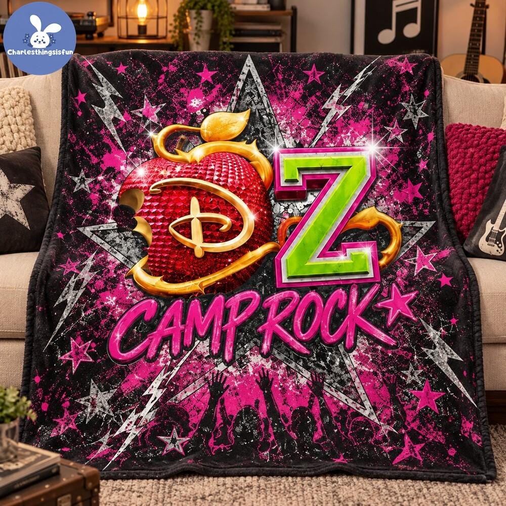 Descendants Throw Blanket - Etsy