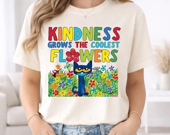 Camiseta de Pete el Gato, sudadera de concienciación sobre el autismo, camiseta genial de gato autista, camiseta de regalo para el mes de la salud mental