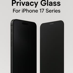 Protector de pantalla de privacidad para iPhone 17, vidrio templado antiespía