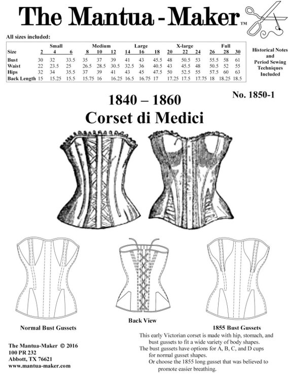 corset 1840