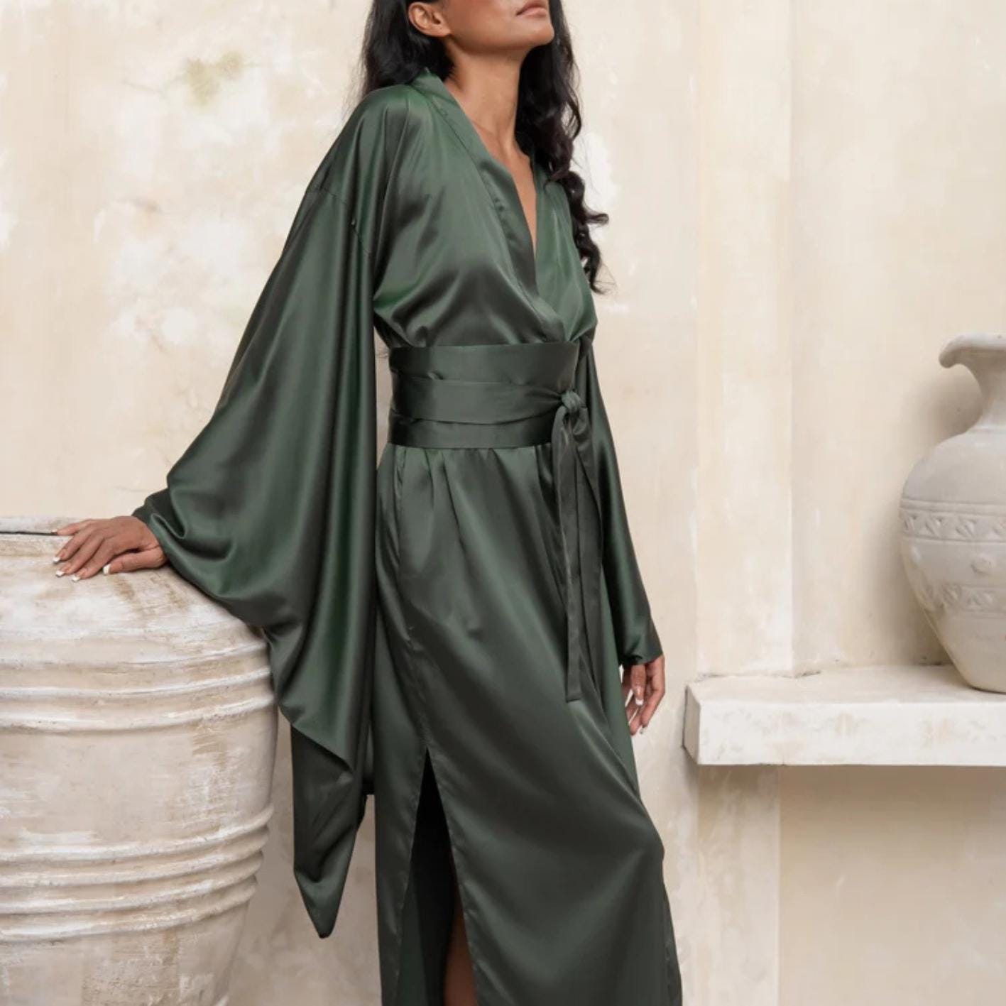 chiffon emerald green bridesmaid dresses Floor-Length Chiffon Emerald Green Bridesmaid Dresses Wedding Guest Dr