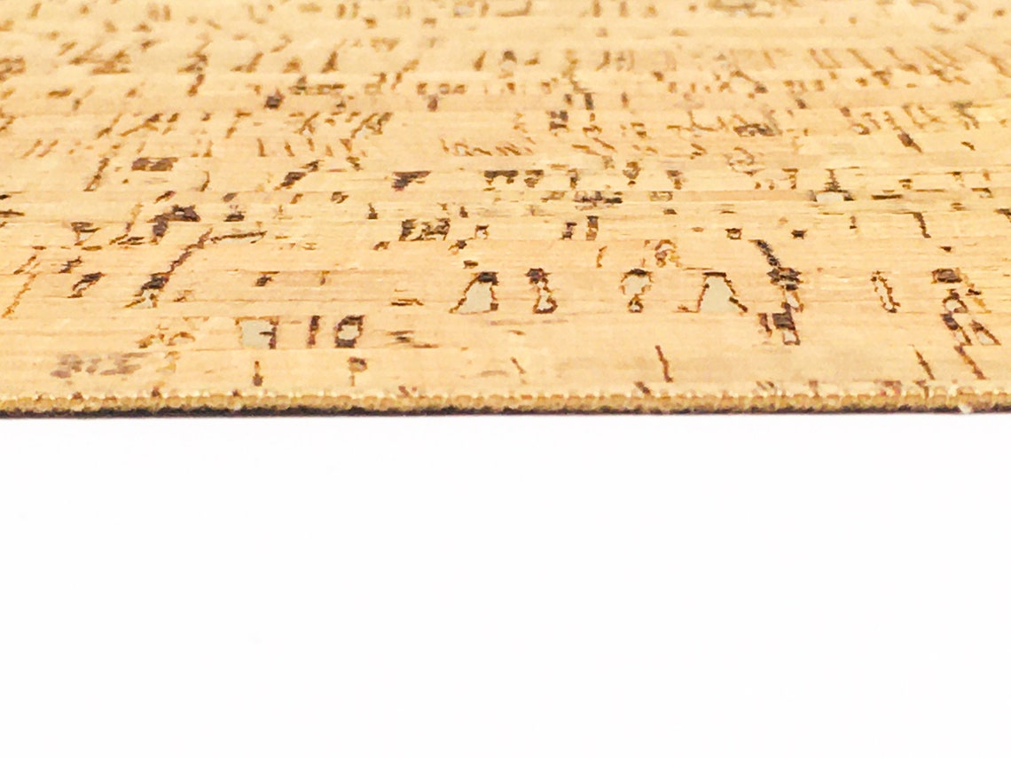 Free Shipping, 2, 4, 6, or 8 Pc Custom Cork Placemat Set, Cork, Placemat, Natural Placemat, Cork