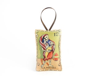 Day of the Dead, Dia De Los Muertos, Lavender Sachet, Sachet, Christmas Ornament, Lavender, Hostess Gift, Home Fragrance