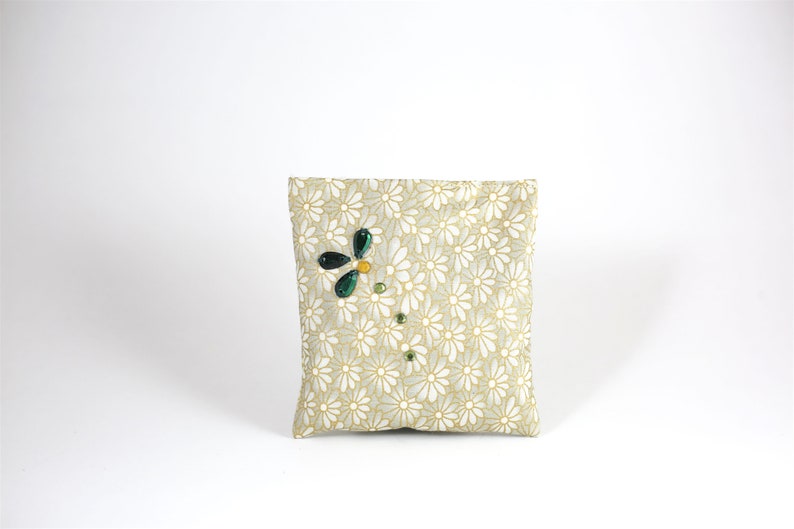 Reuseable Buy just 1 or Buy 3 Get 1 Free!! Hand Beaded Cotton Lavender Sachet