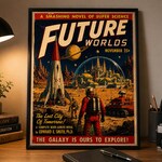 Retro Futurism Art Prints
