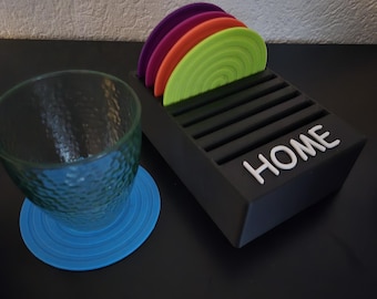 Podstawka pod szklanki drukowana w technologii 3D