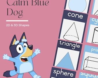 2D and 3D Shapes Classroom Decor | Printable Maths Posters | Grade 1
