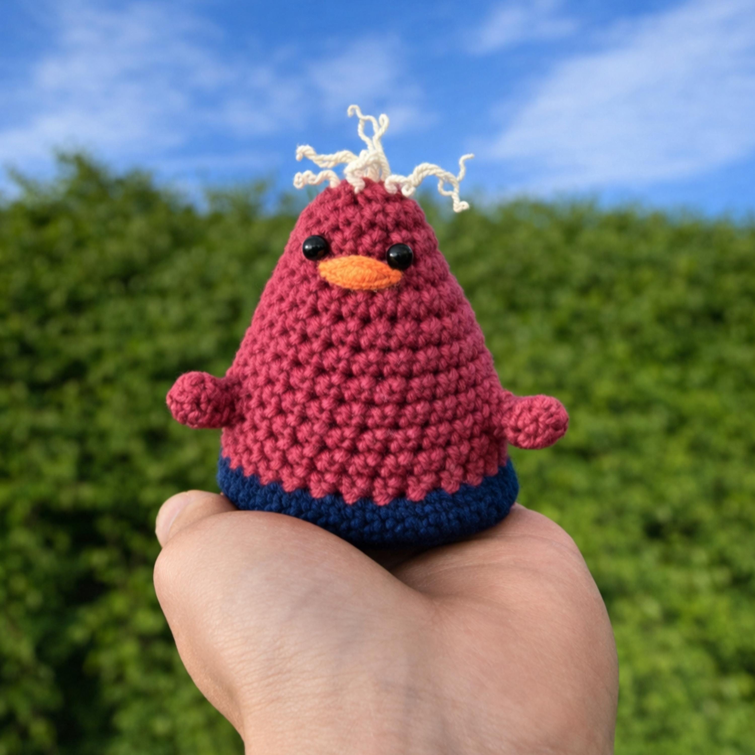 35 Funny Crochet Patterns to Add a Playful Twist to Your Next Project 22 Flip the Bird Crochet Pattern Funny 2 in 1 Reversible