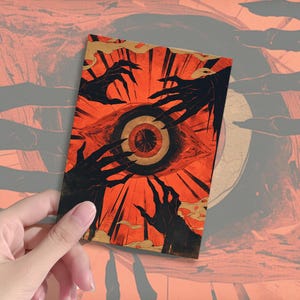 demon card sleeves Seven Cute Lords Standard Size  Usagi Draws 120 m quality thickness Mtg Demon Card Sleeves Psychedelic