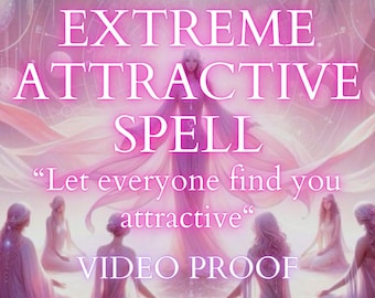 Extreme Attractive Spell Video Proof, Let Everyone Find You Attractive, Attraction Glamour Magic, Obsession Love spell,Beauty Transformation