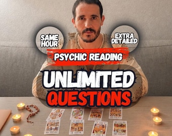 Same Hour Psychic Reading, Unlimited Questions, Love And Career Insight, Direct Medium Guidance