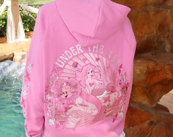 Felpa con cappuccio a maniche lunghe da donna modello Dandy