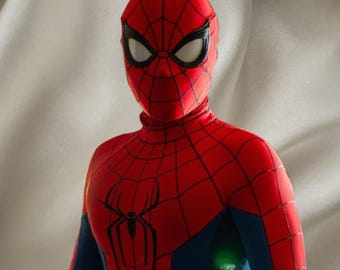 2026 Spider Hero Cosplay Suit Movie Design | Amazing Spider Costume Adult Kids | Halloween Comic Con Superhero Bodysuit /  INCLUDES: