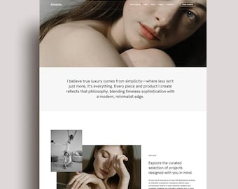 Amabile WordPress Theme | Kadence Child Theme | Feminine WordPress Theme | WordPress Template | WordPress Blog Theme | Kadence