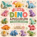 Dinosaur Amigurumi Crochet Patterns Bundle (20 in 1 PDF) product logo