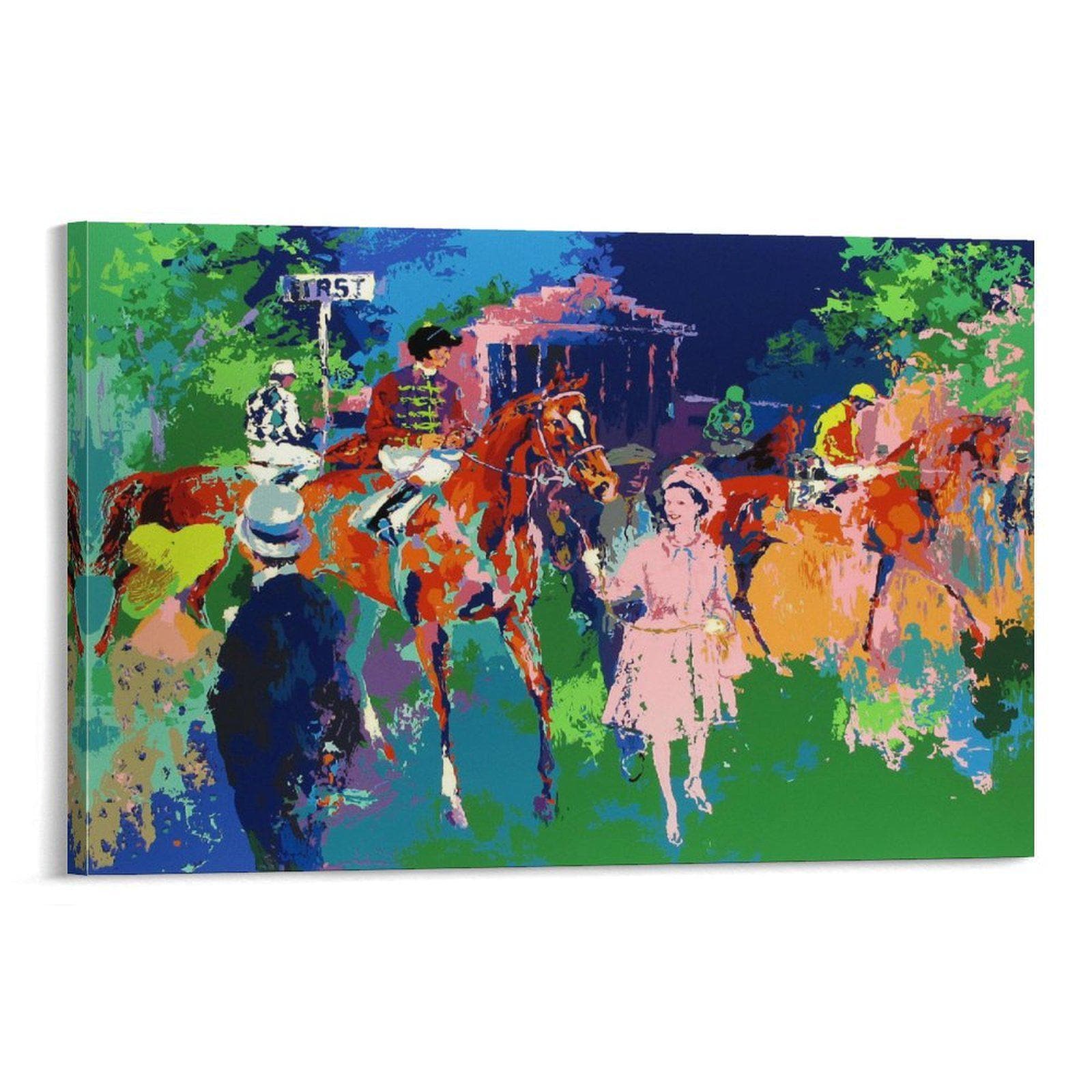 Leroy Neiman Horse - Etsy Canada