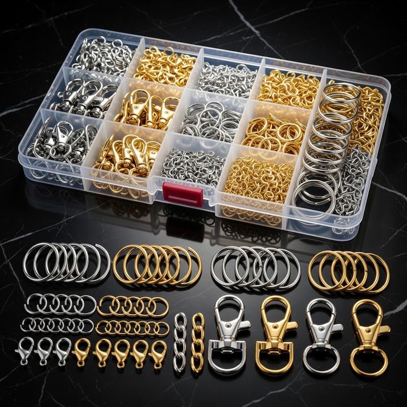 Keyring Making Keyring Making Kit - Etsy UK