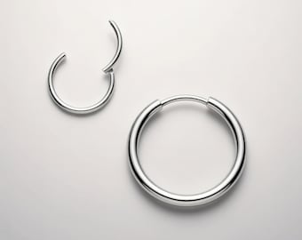 Anneau de nez articulé en acier chirurgical 316L, anneaux de piercing pour le cartilage, hélice des lèvres, anneaux de piercing