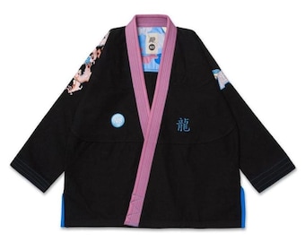 Albino Preto Dragon of the Year BJJ Gi 450GSM PearlWeave Jiu-jitsu Kimonos Training Bjj Kimono