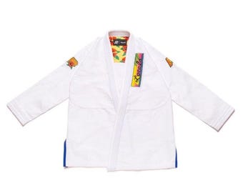 Albino Preto B78 LOCALS KIMONO BJJ Gi 450GSM PearlWeave LimitedEdition          Jiu-jitsu Kimono Training Uniform