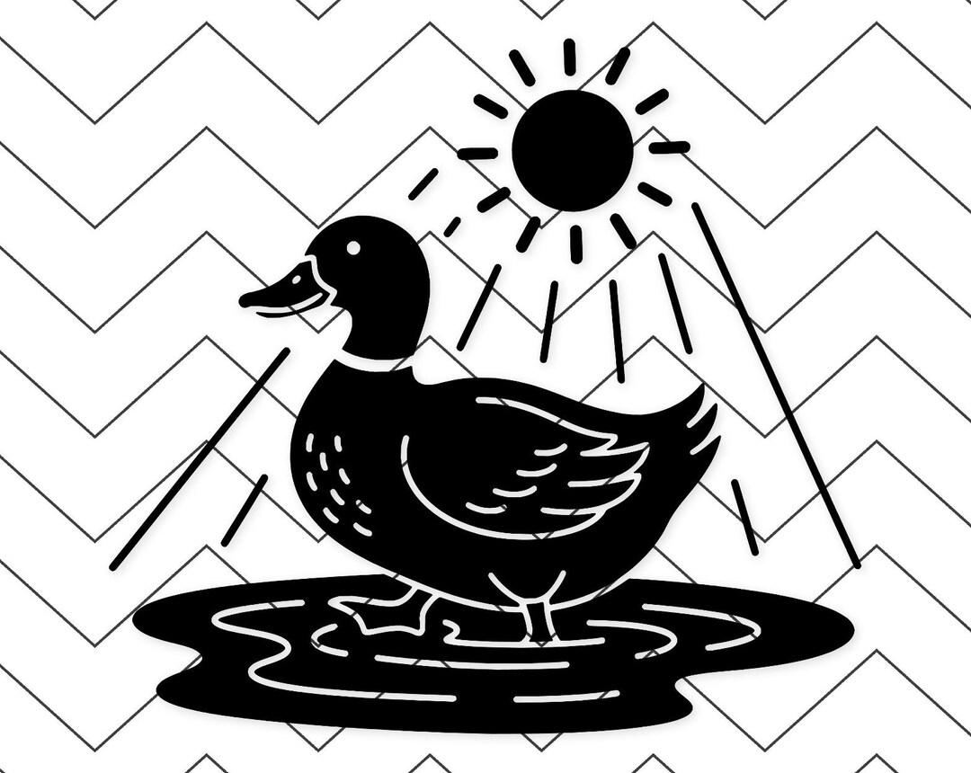 Duck Svg Svg Png Dxf: Cute Design for Kids' Projects - Etsy