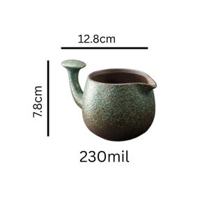 Japanese Gongfu Tea Set with Kyusu Teapot – Ceramic Teaware Gift, Zen Ritual Fairness Pitcher