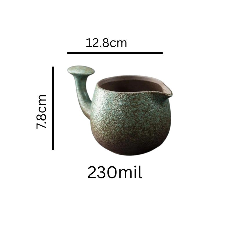 Japanese Gongfu Tea Set with Kyusu Teapot – Ceramic Teaware Gift, Zen Ritual Fairness Pitcher