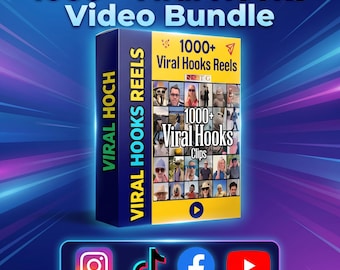 1000+ Viral Hooks Video Bundle