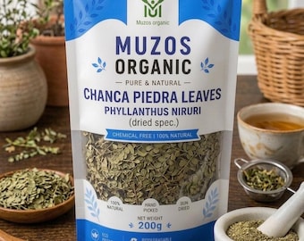 Organic Chanca Piedra Leaves | Phyllanthus Niruri Dried Herb for Tea