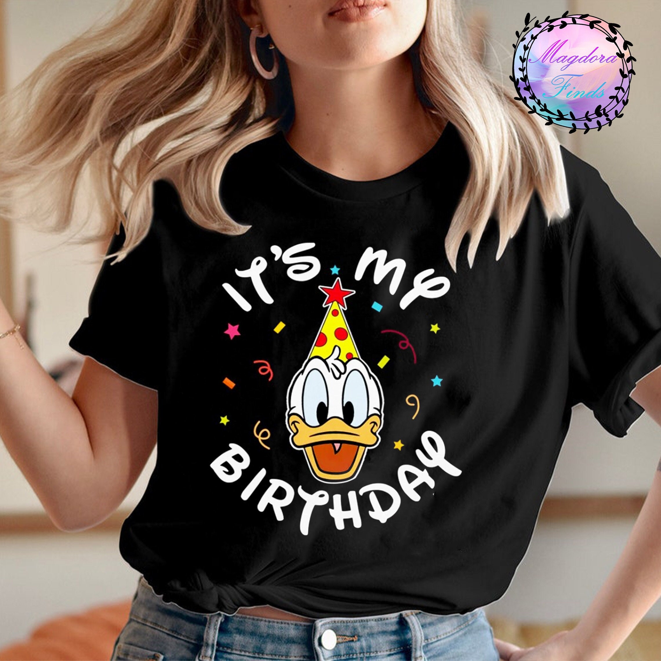Discover Donald Duck It's My Birthday Duck Birthday shirt