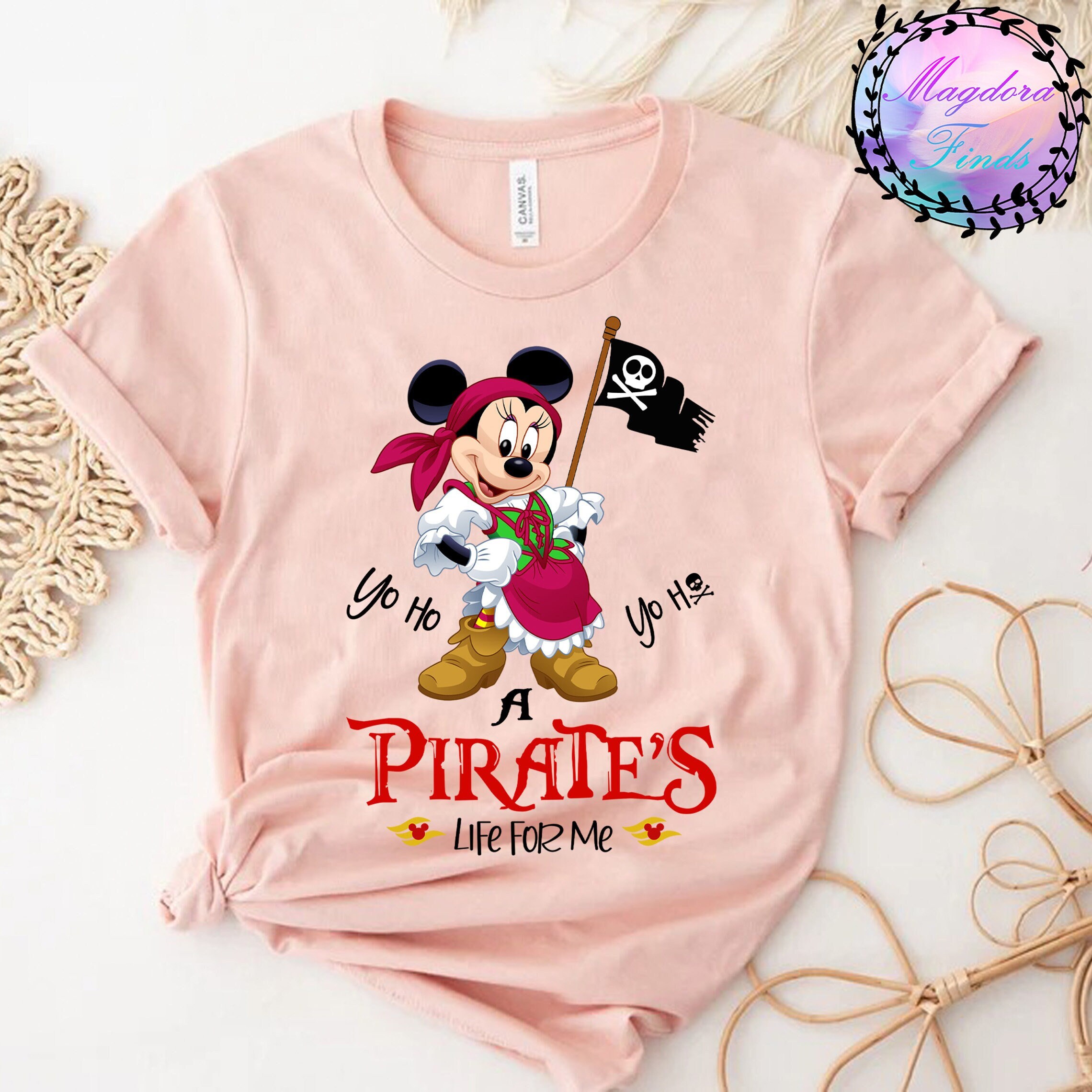 Discover Minnie pirates Shirt, Disney Pirate Shirt, Pirate Cruise Shirt, Minnie Mickey Pirate Shirts, Birthday Gift, Kid shirts
