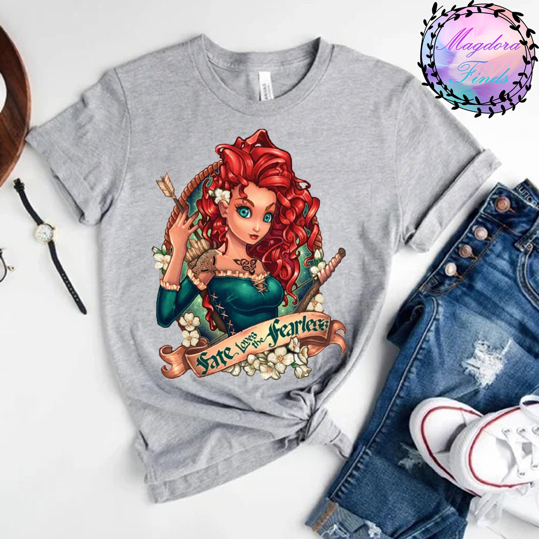 Discover Disney Merida T-Shirt, Brave Tshirt, Disney Princess Shirt