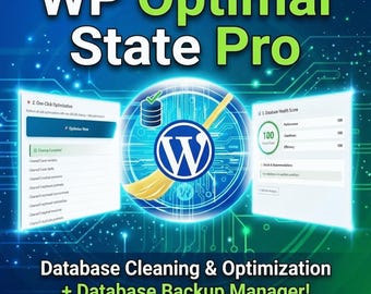 WP Optimal State Pro - WordPress Database Optimization & Performance Plugin (V1.3.1 - Licensed)
