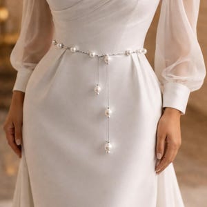 Elegant Pearl Me Belt ✨??? New Sam Edelman Women main image 3
