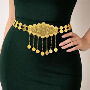 Gold Coin Belt - Etsy display picture 2