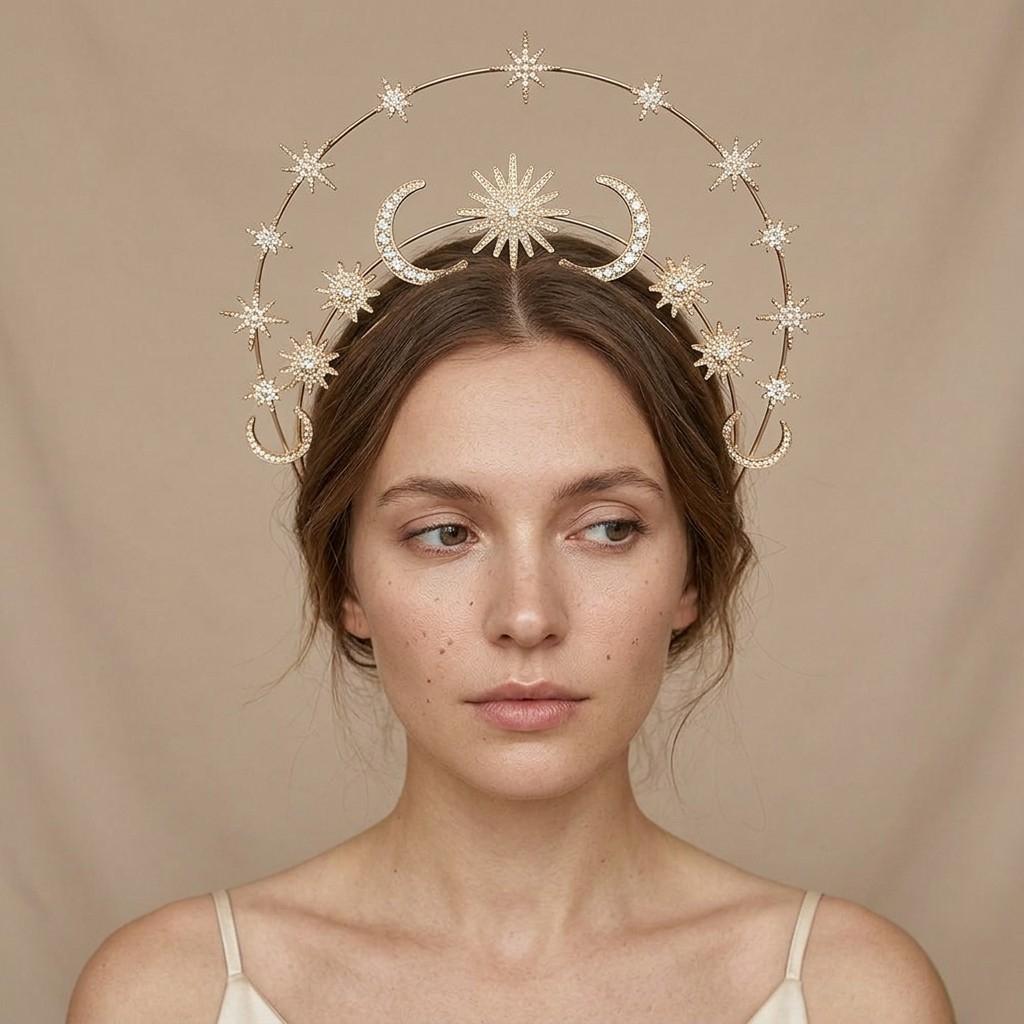 Moon Phase Headpiece - Etsy display picture 1