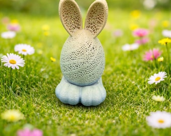 Easter Egg Bunny with led votive