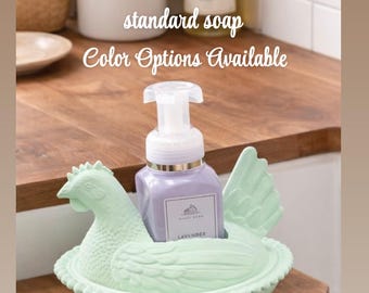 Hen-on-a-Nest Soap Holder Foaming BBW or Ms Meyers