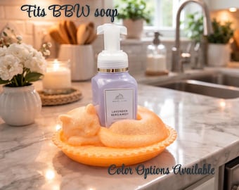 Cat-on-a-Nest Soap Holder