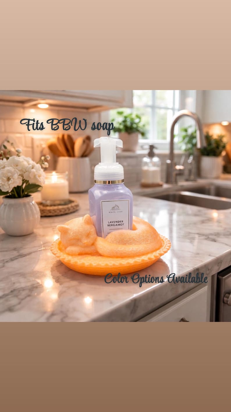 Cat-on-a-Nest Soap Holder immagine 1