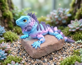 Articulated Iguana v2.0 (3D Printed)