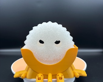 Scrub Sponge holder with Drainage