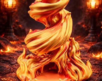 Gradient Flame Dice Tower