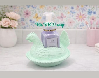 Hen-on-a-Nest Soap Holder BBW or Ms Meyers