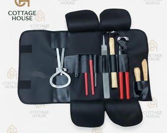 Farrier Tool Kit | Professional Horse Hoof Care & Horseshoeing Tools | Hand-Powered Farrier Equipment