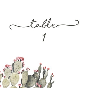 Table Numbers Printable, Table Numbers, Wedding Table Numbers, Printable Table Numbers, Wedding Table Numbers Printable, Instant Download