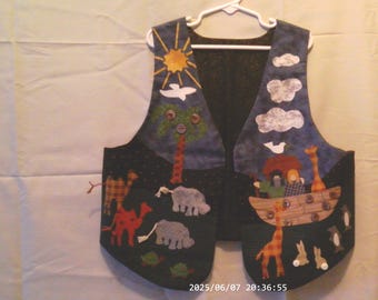 Childs Noah's Ark print Vest