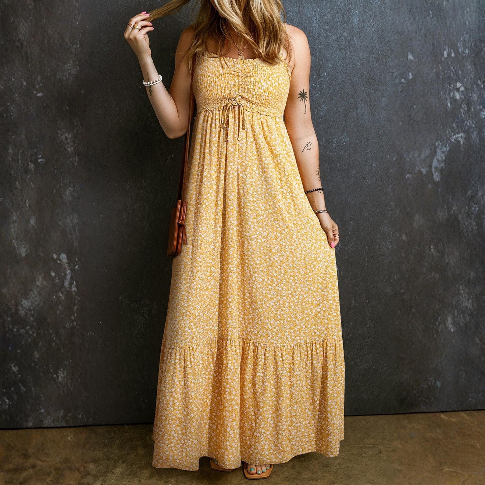 pale yellow long flowy dresses Prom Dress | Formal Dress | Maxi Dress | Prom Gown | Baby Yellow | 12 | Pippa Maxi Dress - Baby Yellow